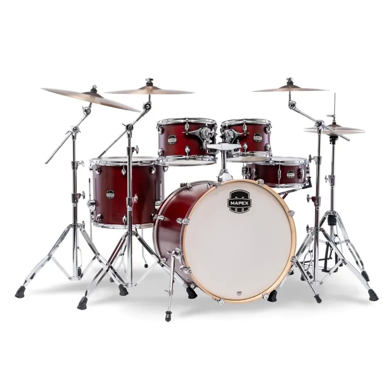 Nouveauté MAPEX Mars Maple Batterie 22"/5pcs Merlot Satin