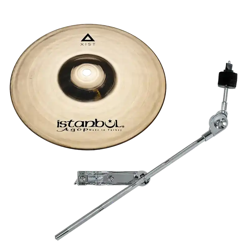 Certifié ISTANBUL AGOP XIST Brillant 08" Splash w/ Perchette GAB