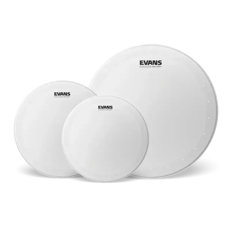 EVANS Pack Genera HD Dry Toms Rock 10"/12"/16" Promotion Saisonnière