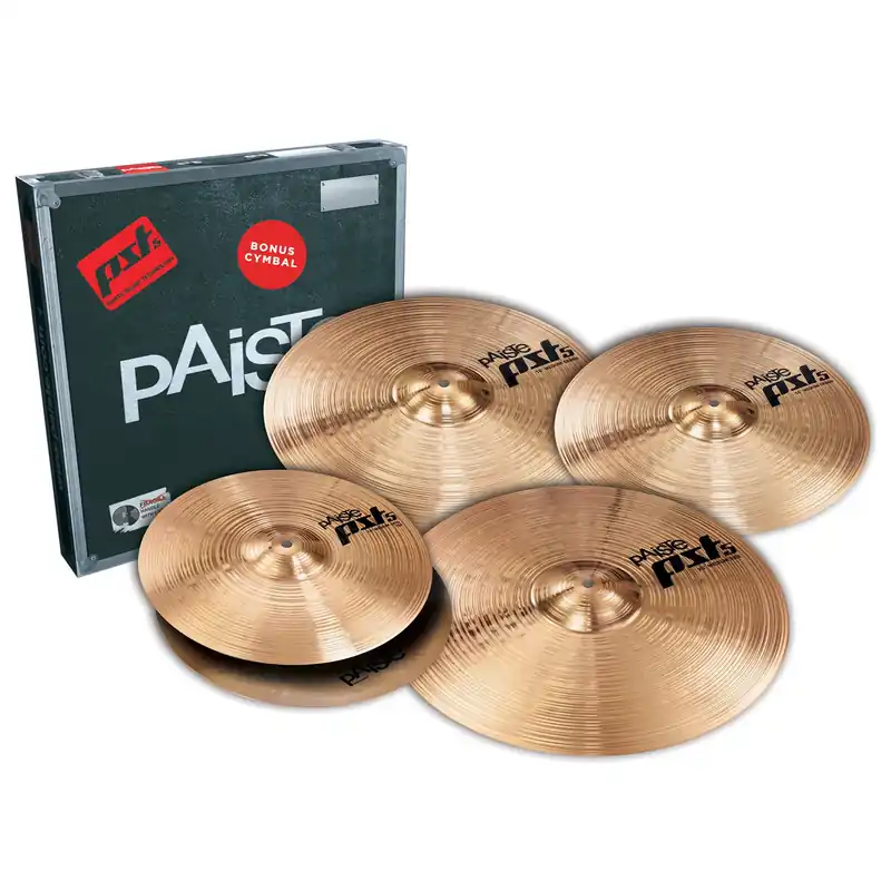 PAISTE PST5 Universal Set Pack 4pcs 14"/16"/18"/20" Dernier Modèle