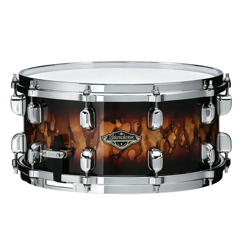 Paiement Sécurisé TAMA Starclassic Walnut/Birch 14"x 5.5" Caisse Claire Molten Brown Burst