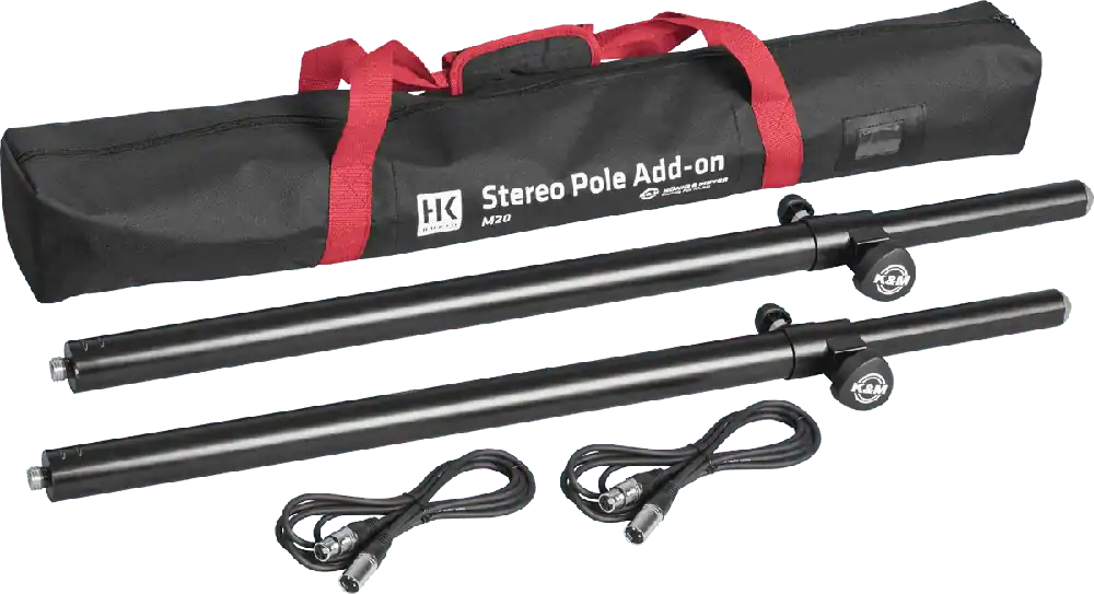 Soldes HK-Audio Sac, 2 mâts K&M, 2 câbles xlr 3 m