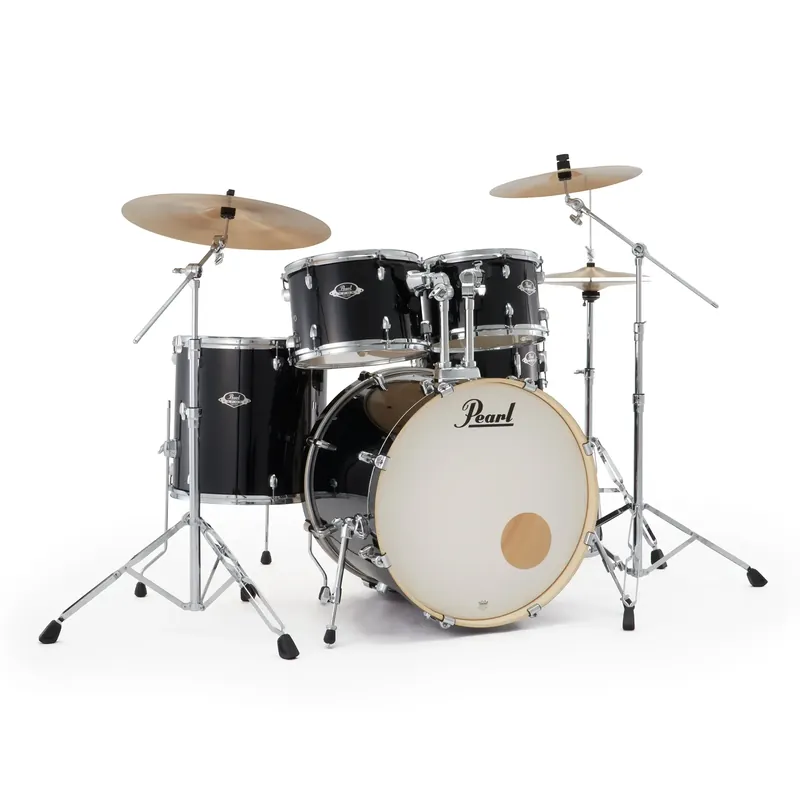 PEARL Export Standard Batterie 22"/5pcs Jet Black Promotion