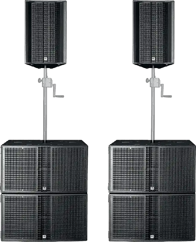 Jusqu'à Épuisement Des Stocks HK-Audio L5PACK-LTSA Systèmes LTS A - Kit amplifié pour 1000 pers.
