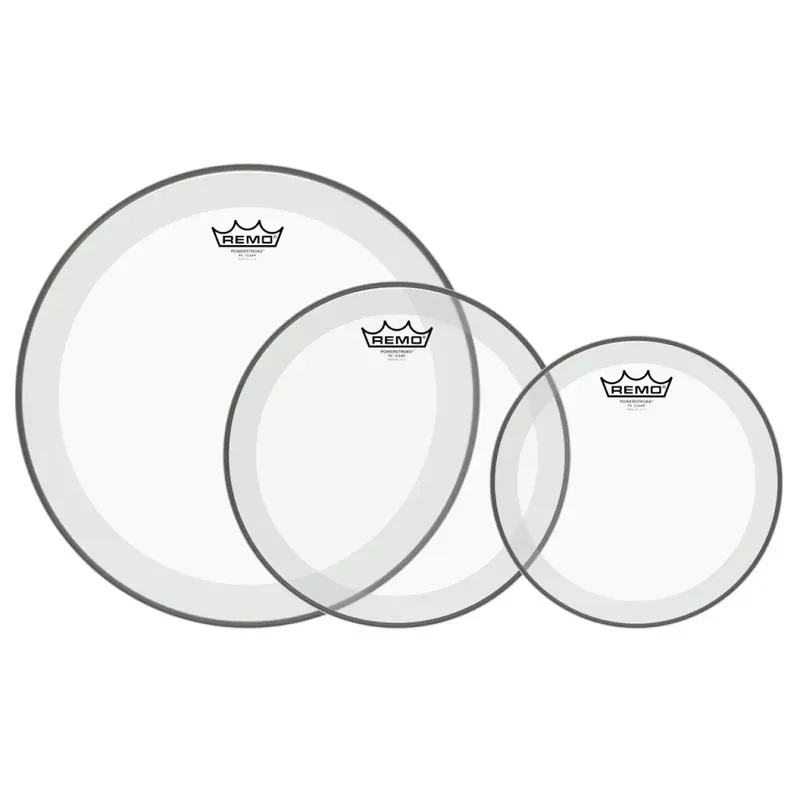 REMO Pack Powerstroke 4 10"/12"/16" Clear Seulement Aujourd'hui