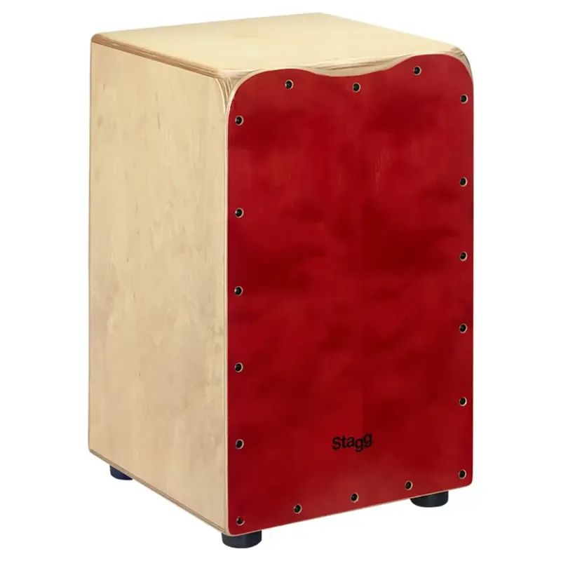 STAGG CAJ-50M-RD Cajon Red Livraison Express