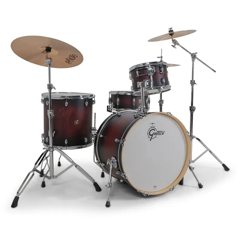 GRETSCH Catalina Maple Batterie 22"/4pcs Satin Deep Cherry Burst Nouvelle Collection