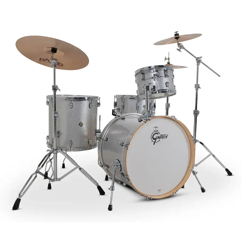 Vente Directe GRETSCH Catalina Maple Batterie 22"/4pcs Silver Sparkle
