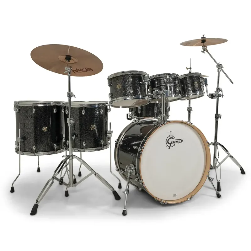 GRETSCH Catalina Maple Batterie 22"/7pcs Black Stardust Retour Gratuit