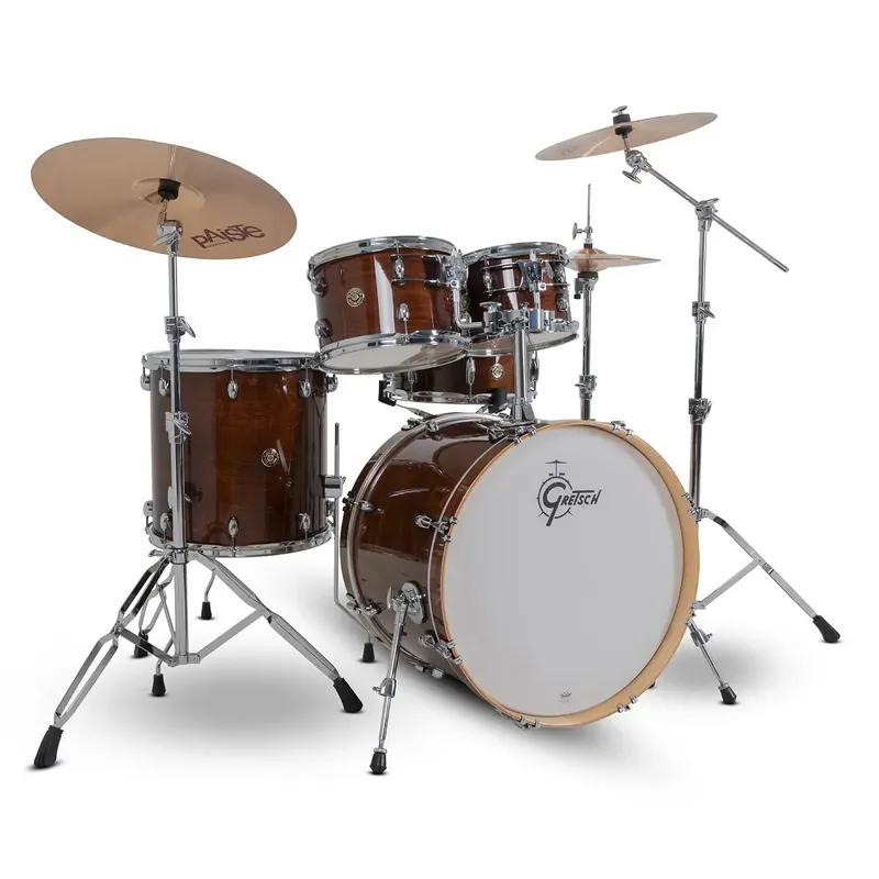 GRETSCH Catalina Maple Batterie 22"/5pcs Walnut Glaze Seulement Aujourd'hui