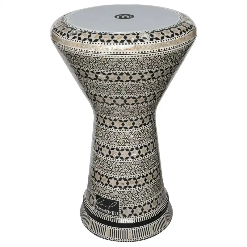 MEINL AEED6 Artisan Edition Darbouka Egyptienne 9" Daood Debu Signature White Pearl Commander Maintenant