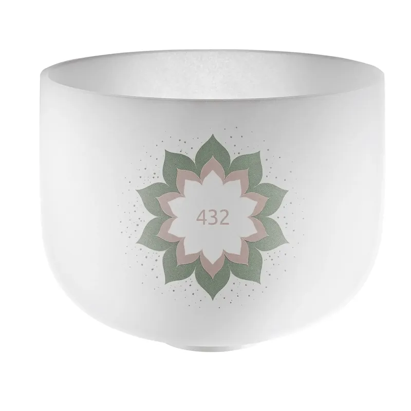 Remise MEINL SONIC ENERGY CSB432LF Bol Chantant Crystal 9" Lotus Flower A4 Brow Chakra