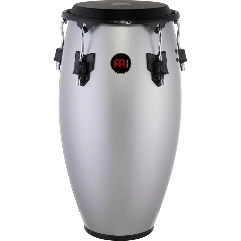 Meilleur Prix MEINL DC11PG Quinto 11" Diego Camacho Signature Pearl Grey True Skin Buffalo Head