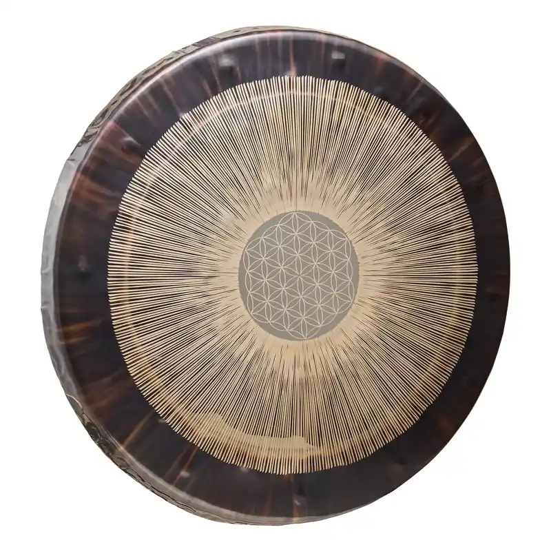 Offre Spéciale MEINL SONIC ENERGY GFOL24 Gong 24" Soundscape Flower of Life 64Hz