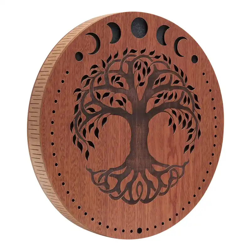 MEINL SONIC ENERGY RDS12MTOL Disque de Pluie 12" Stream Sound Moon Phases & Tree of Life Offre Spéciale