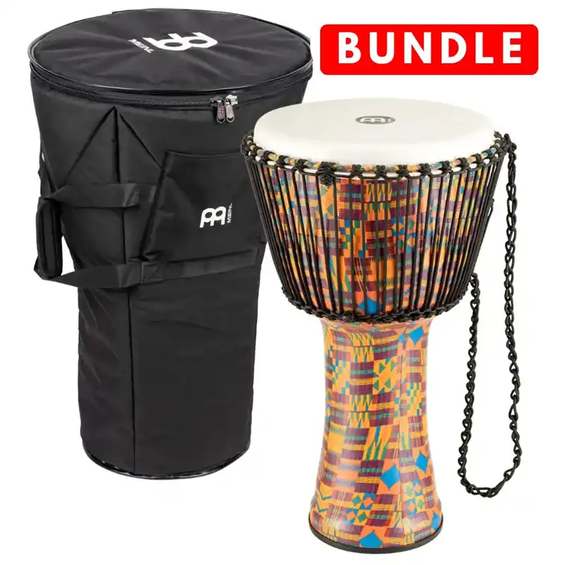 Djembe Meinl 14" Kenyan + Housse Meinl Offre Spéciale