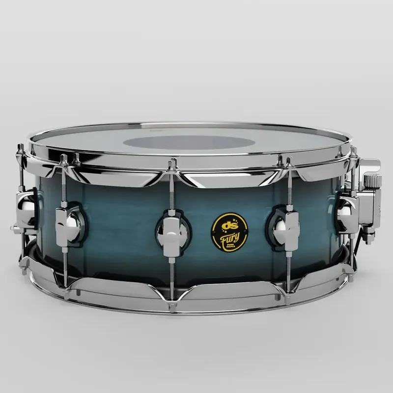 Achetez Aujourd'hui DS DRUMS Fury Caisse Claire 14"x 5,5" Petrol Burst Lacquer