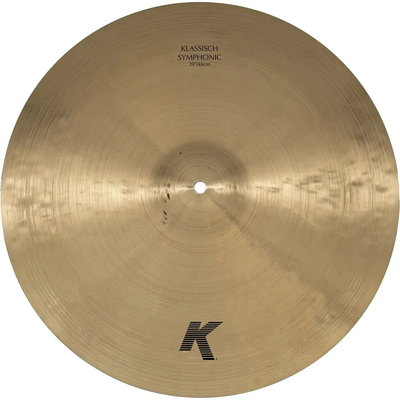 ZILDJIAN K Klassisch Symphonic 19" Suspendue Haute Qualité