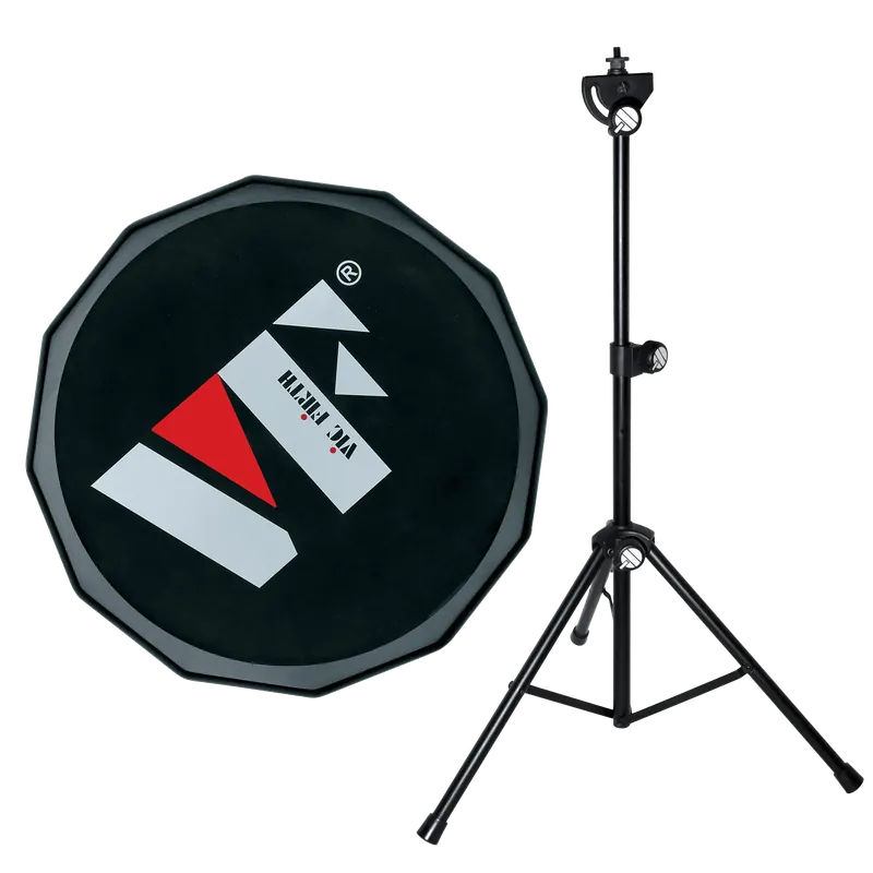 Affaire À Saisir VIC FIRTH Pack Pad d‘Entrainement 6" Logo avec Pied de Pad