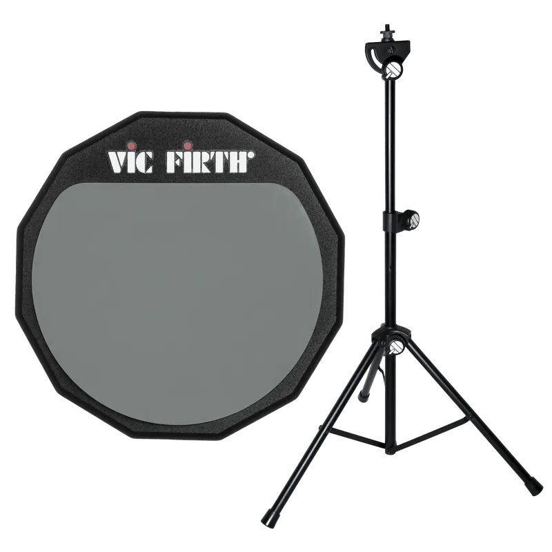VIC FIRTH Pack Pad d‘Entrainement 6" avec Pied de Pad Vente Directe