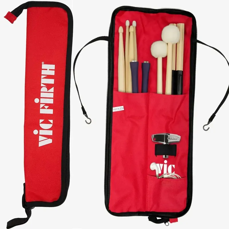 VIC FIRTH Housse Baguettes Essential Red Commande En Gros