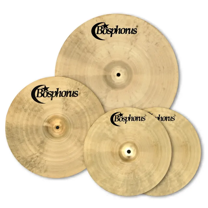Expédié Aujourd'hui BOSPHORUS Traditional Series Pack Cymbales 3pcs