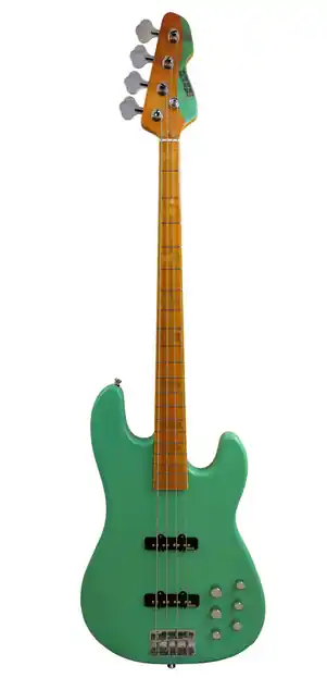 MarkBass GV 4 cordes Gloxy Val Surf Green Pas Cher