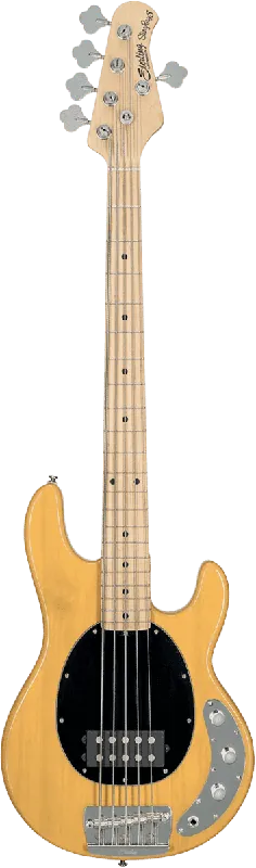 Jusqu'à Épuisement Des Stocks Sterling By Music Man STINGRAY CLASSIC RAY25CA-BSC-M1 5 Cordes Butterscotch Blonde