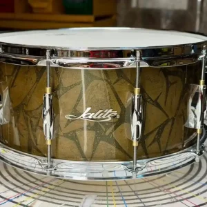 Commander Vite LALITE Steel Caisse Claire 14"x 6.5" Golden Rust