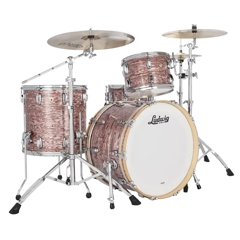 Solde LUDWIG Classic Maple Batterie 22"/3pcs Pink Oyster