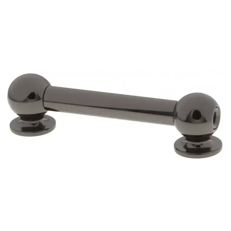 SPAREDRUM Coquille Tube Lug Double Tirant 70mm Black Haute Qualité