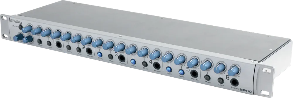 PreSonus HP60 Préampli casque 2 stéréo - 6 canaux Remise