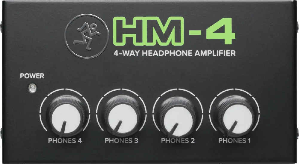 Offre Du Jour Mackie HM-4 Amplificateur de casque 4 canaux