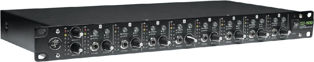 Mackie HM-800 Amplificateur de casque 8 canaux Pas Cher