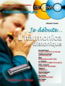 Authentique Hit Diffusion Je débute l‘harmonica CD + DVD
