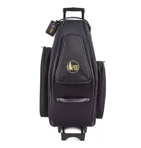 Produit De Marque Gard Bags Doubler‘s Tenor Sax Wheelie - Black Nylon