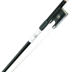 Core Select 100 Series Carbon Graphite Violin Bow - 4/4, Black Prix Cassé
