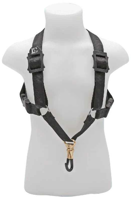 Produit De Marque BG S42MSH Harnais Saxophone Enfant mousqueton métal