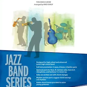 Belwin Well You Needn‘t - Monk/Kamuf - Jazz Ensemble - Gr. 3.5 Acheter Direct