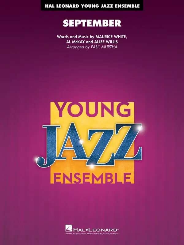 Hal Leonard September - Murtha - Jazz Ensemble - Gr. 3 Vente Flash