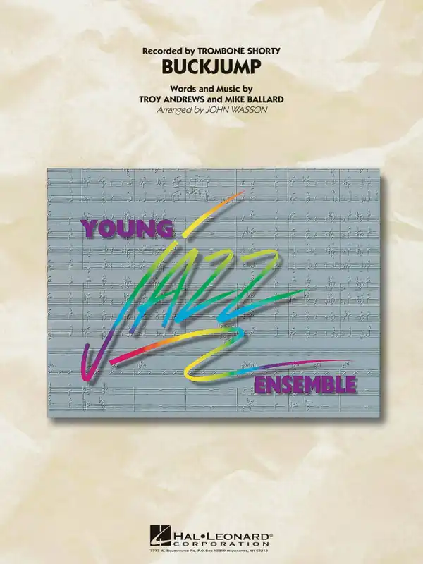 Hal Leonard Buckjump - Ballard/Andrews/Wasson - Jazz Ensemble - Gr. 3 Offre Limitée