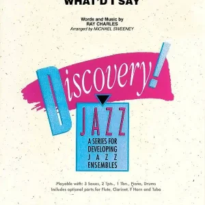 Populaire Hal Leonard What‘d I Say - Charles/Sweeney - Jazz Ensemble - Gr. 1 - 2