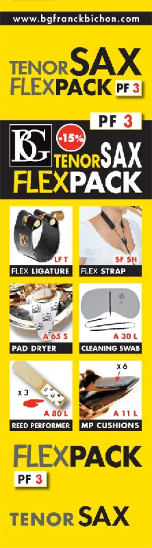 Expédié Aujourd'hui BG PF3 Flexpack Saxophone Ténor