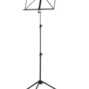 Meilleur Prix K & M Stands 100/1 Deluxe Folding Music Stand - Black