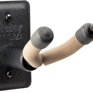 String Swing Wall Mount Metal Violin Hanger - Black Usine Directe