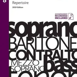 Dernier Modèle Frederick Harris Music Company RCM Voice Repertoire Level 8, 2019 Edition - Voice - Book
