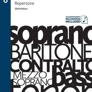 Frederick Harris Music Company RCM Voice Repertoire Level 6, 2019 Edition - Voice - Book Commander Maintenant