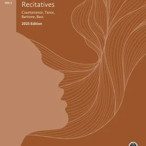 Frederick Harris Music Company RCM Voice Recitatives 2025 Edition, Levels 9-10 Volume 2 - Countertenor, Tenor, Baritone, Bass Voice - Book Paiement Sécurisé
