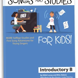 Haute Qualité Full Voice Music Songs and Studies for Kids! Introductory B - Loney/Adams - Book