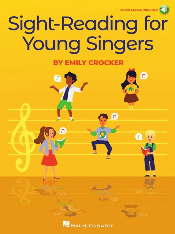 Hal Leonard Sight-Reading for Young Singers - Crocker - Book/Media Online Prix Bas